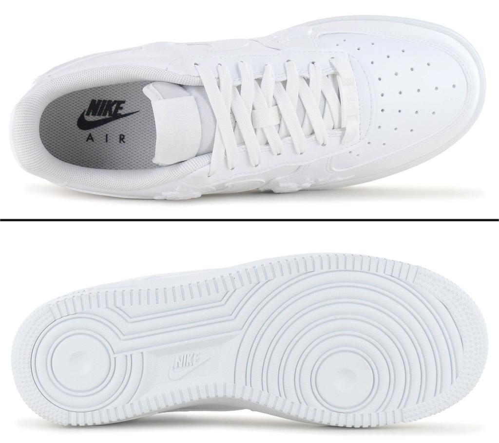 Nike Air Force 1 Low - Rozen - Dames Sneakers Schoenen Wit HF2016-100 ORIGINEEL