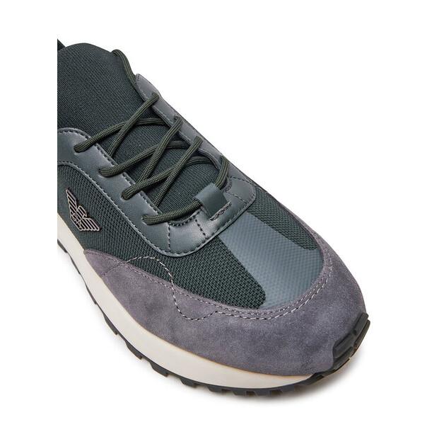 Мужские кроссовки Emporio Armani X4x659 xr105 u213 зелёные