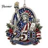 Historic 1776 to 2026 Ornament 250 Anniversary USA Christmas Ornament, United States 1776-2026 250th Patriotic Theme Party Supplies Keepsake, Acrylic