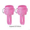 1 Pair Ankle Strap for Cable Machines, Gym Workout Kickback Cuffs, Leg Glute Attachment Straps
