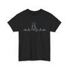 Pferdekopf Herzschlag T-Shirt, Pferde Tiere Liebhaber Reitsport Shirt