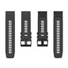 Pasek silikonowy do smartwatcha Garmin Fenix 3/5X/6X/7X Pro - czarny