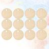 50 Stück Runde Holzscheiben 2 cm DIY Bastelstücke für Scrapbooking Tags Malerei Heimparty Dekoration Verzierungen