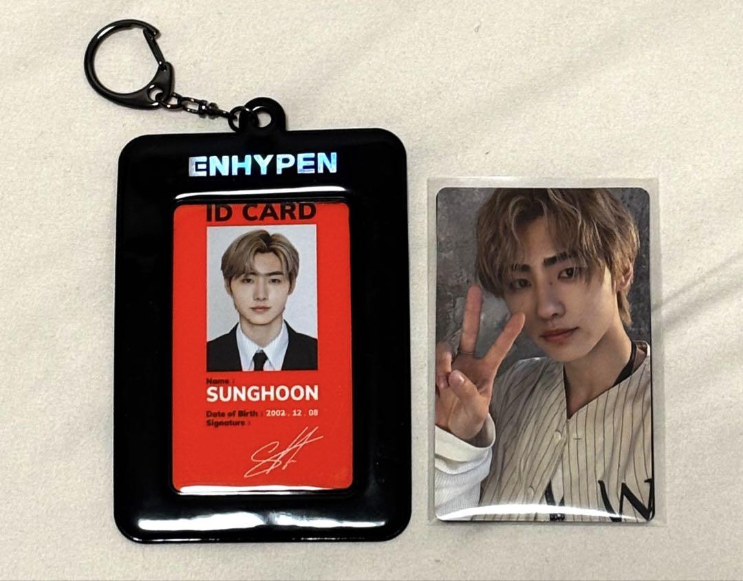 

[USED] ENHYPEN Sunghoon Manifesto Tour ID Card FC Trading Card