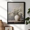 1 Stück Kreative Vase Blumenstrauß Leinwand Kunstdruck, Klassische Blumen Wandkunst und Naturstil Wanddeko für Kunst Wohndekor