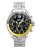 Speedway Chronograph GMT Stainless Steel Black Dial Quartz 49365 Men's Watch