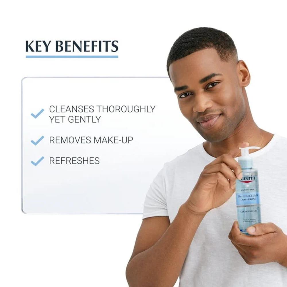 Eucerin Dermato Clean Refreshing Cleansing Gel 200ml