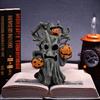 Halloween Pumpkin Tree Monster Ornament - Suitable for Home and Office Decoration, Home and Outdoor Courtyard Decoration Crafts