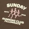 Running Club Hoodie-Brown