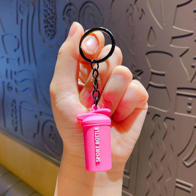 High-Grade Mini Fitness Equipment Keychain Charms & Ornaments