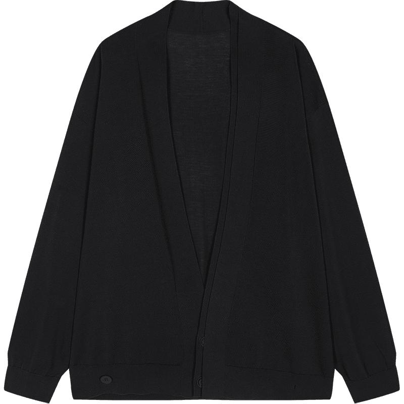 

CROQUIS Men s 2025 Autumn Cotton V-Neck Knit Cardigan S