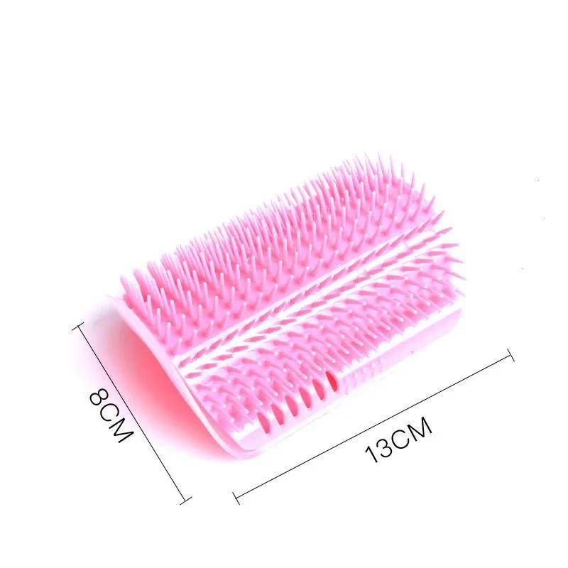 Pet Brush Comb For Cats Accessories Cats Toy Soft Grooming Self-Care Device Face Scratcher Scrapers Home Stuff Cats's Steam Pets