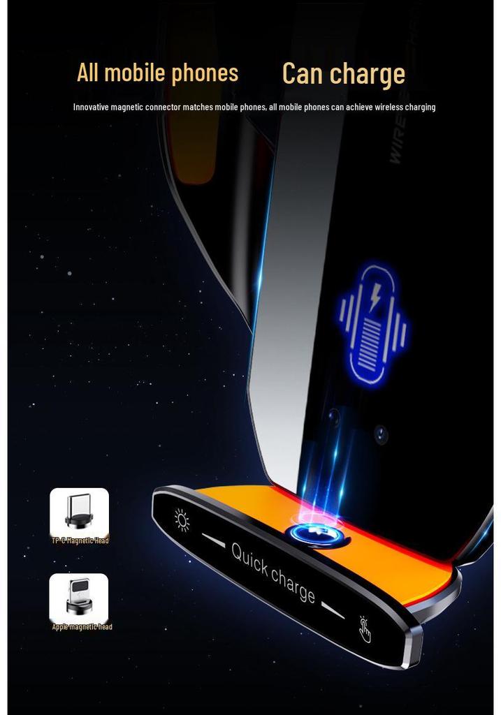 Q29 Magnetic 66W Wireless Car Charger for Huawei, Apple, Samsung - Fast Smart Charge