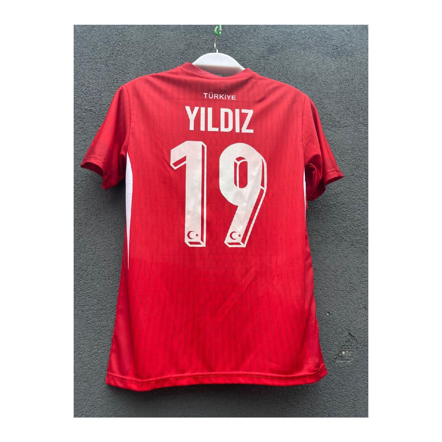 

Turkey New Season 2024 Kenan Yldz 19 Jersey S чистый