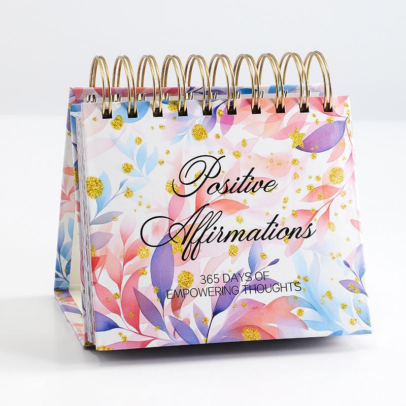 2026 Inspirational Desk Calendar for Women - Creative 365-Day Perpetual Ornament