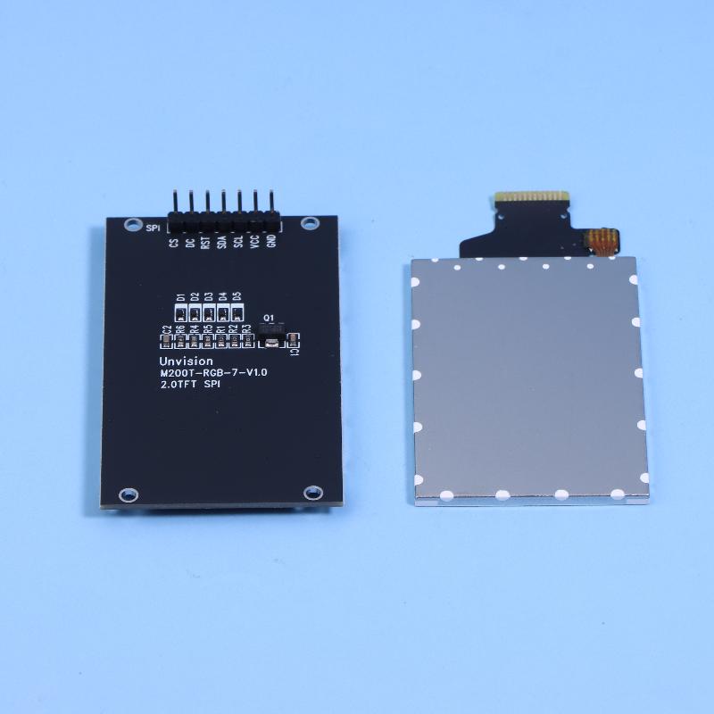 2.0-Inch Tft Lcd Module, Lcd Screen Module, Ips Module, St7789 Full-Color 240320 Square Screen, 2-Inch