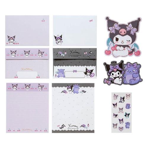 Sanrio Character Shaped Letter Set Kuromi Package: Approx. Width 16 x Depth 0.8 x Height 22cm 493937
