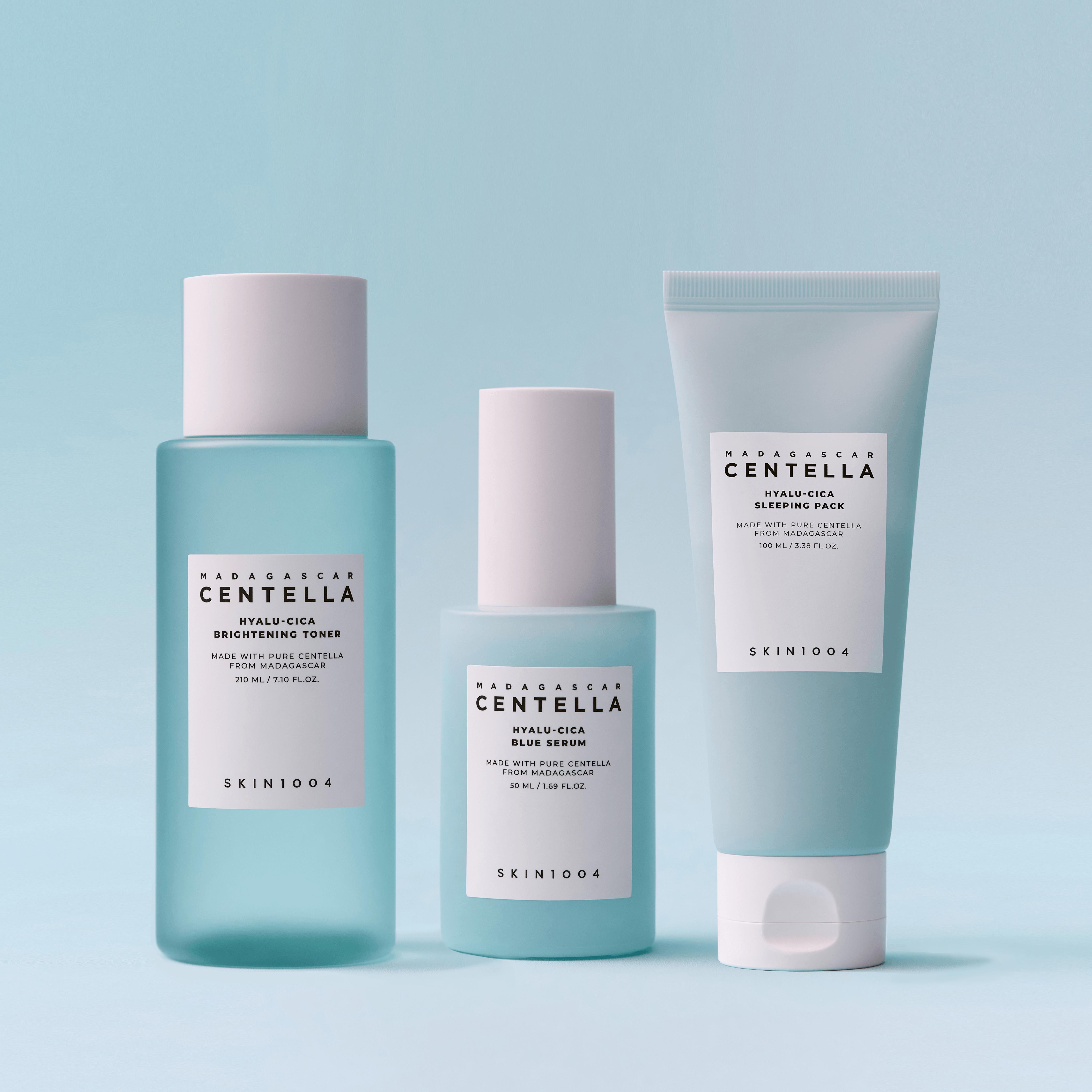 SKIN1004 Hydrating 3 Hyaluronic-Cica Toner 210ml + Serum 50ml + 100ml 210ml Single 5769834108-01