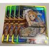 Used Union Arena SAO Asuna Genesis God Stacia SR 4 Pieces