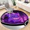 1pc Poke Ball Pokemon Ghostly Office Round Area Rug, Indoor Mat Suitable For Office, Under Office Chairs Bedroom Living Room Home Decor, Room Deco