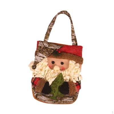 Weihnachtsgeschenktüte Süßigkeiten Dekoration Kleine Taschen Wiederverwendbare Party Supplies Tote