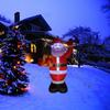 Festive 1.5m Inflatable Santa Claus Air Model Christmas Decoration Prop For Party Venue
