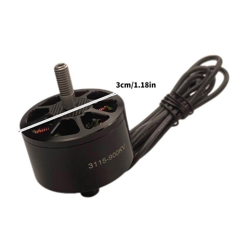 Lightweight 3115 900KV 3-6S Brushless Motor Replacement for Long Distance FPV Frame Drones Replacement Accessories