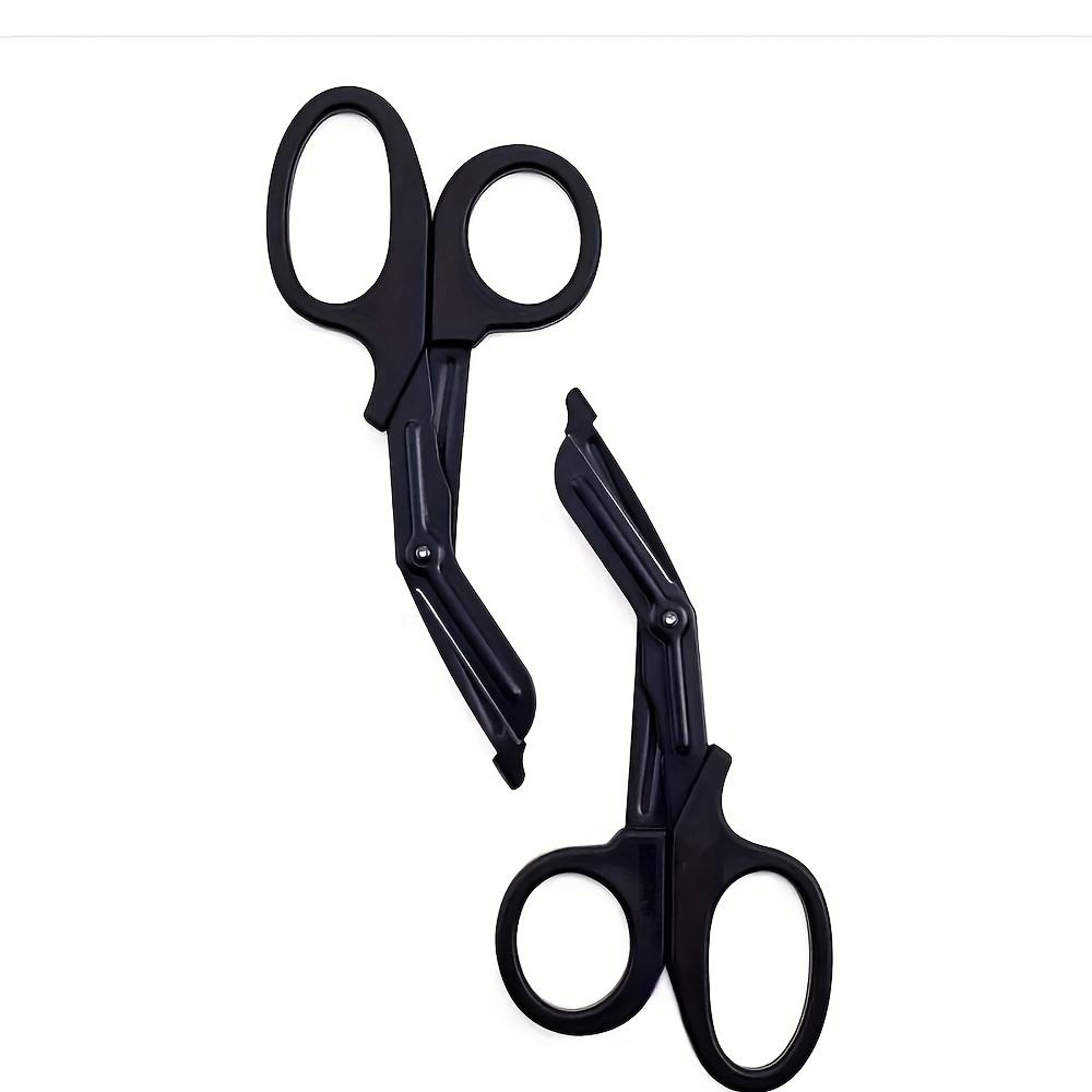

2pcs 6 inch Stainless Steel Scissors, Multiple Colors Available, Bandage Care Scissors, Premium Titanium Coated Not Scissors