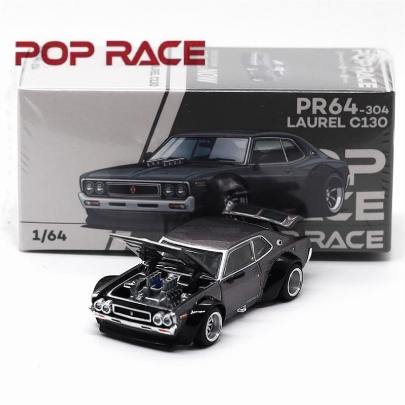Pop Race 1:64 Gr Yaris Eva Pandem Gr86 Stinger Gtr Rx-7 Re Amemiya Evo Iv V8 Kenmeri Hakosuka Enigma Diecast Model Car