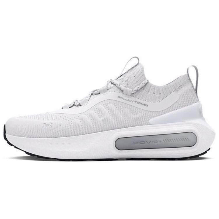 (WMNS) Under Armour HOVR Phantom 4 White Halo Grey Women s 3027594-100 EU 36.5