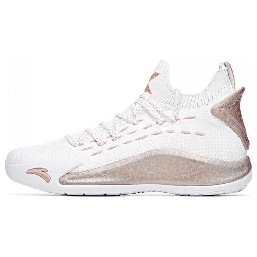 ANTA Klay Thompson 5 Low  White Rose Gold  Men s 112031102-4 EU 40