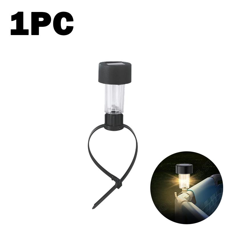 Solar LED Pool Lights Waterproof Ground Lights for Swimming Pool Fence Decorative Lighting Backyard Safety Accessories Lights