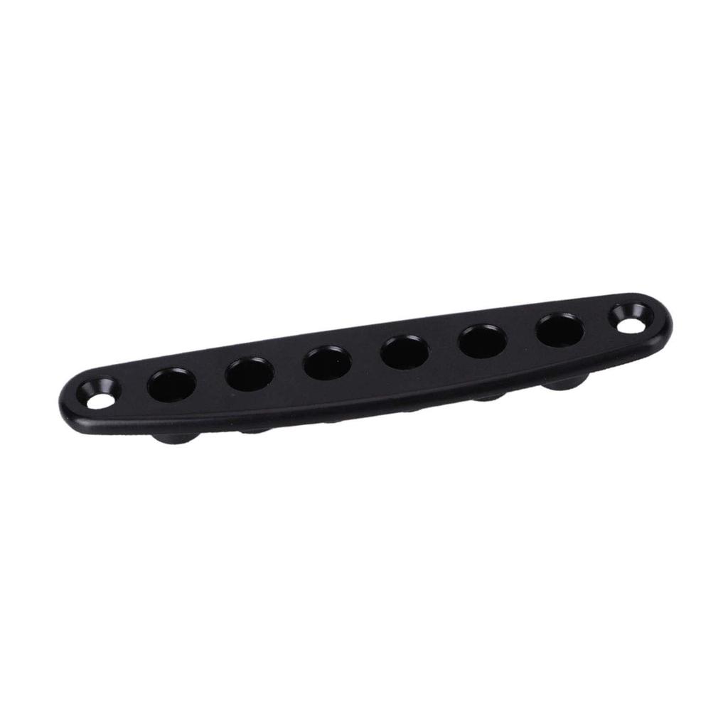 Guitar String Through Plate Mounting Ferrules Zinc Alloy Electric Bass Guitar PartsBlack