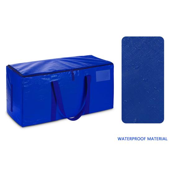 Moving Bag with Reinforced Handle Zipper Closure Large Capacity Anti-Tear Heavy Duty Travel Blanket Clothes Storage Bag