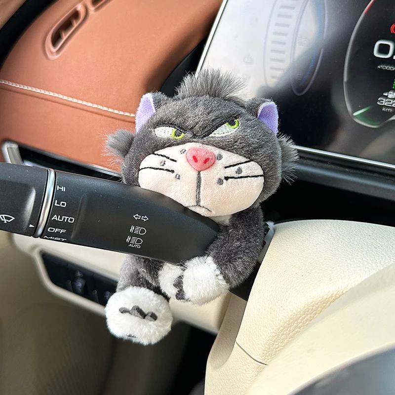 New Cat Car Seat Belt Shoulder Cover Cute Universal Car Cartoon Kitten Car Interior Decoration Safety Belt Car Accessories Woman