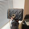 Gold Buckle Crossbody Bag For Women Summer Small Square Fashion Chain Shoulder Purse For Daily Use
