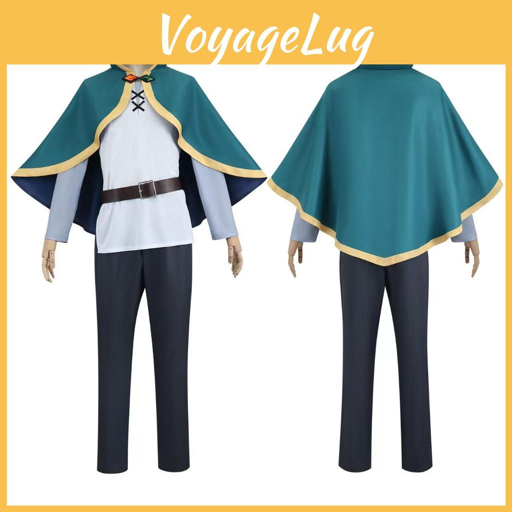 Give Blessings On This Wonderful World Cosplay Costume For Sato Kazuma From Anime Role Play With Soft Fabric For Fans