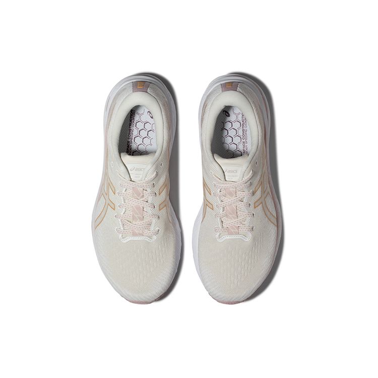 Asics GT-2000 10 Lightweight Low-Top Running Shoes Women Sneaker White Pink 1012B266-100