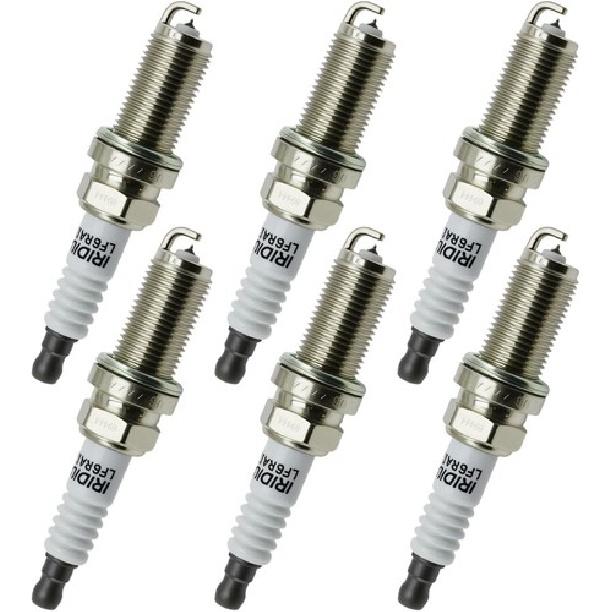 6pcs Iridium IX Spark Plugs LFR6AIX-11 for BMW Mercedes Toyota Lexus Volvo 6619