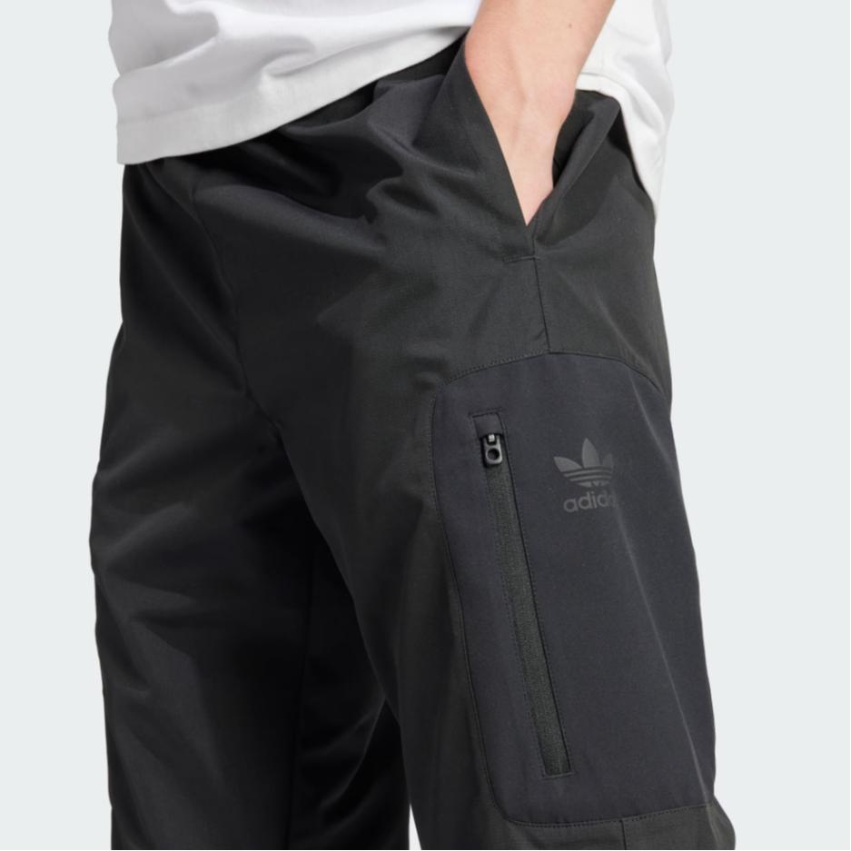 Adidas Originals Utility Cargo Pants Knitted Sweatpants Men's Black IR9442