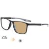 Men Ultralight Pochromic Glasses TR90 Frame Myopia Eyeglasses Women Male Vintage Color Changing Sunglasses Eyewear 0 To -4.0