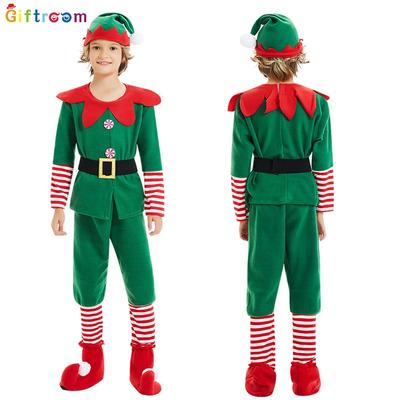 Western Halloween Christmas Costume Children's Santa Suit Girls Christmas Dress Festive Atmosphere Costume