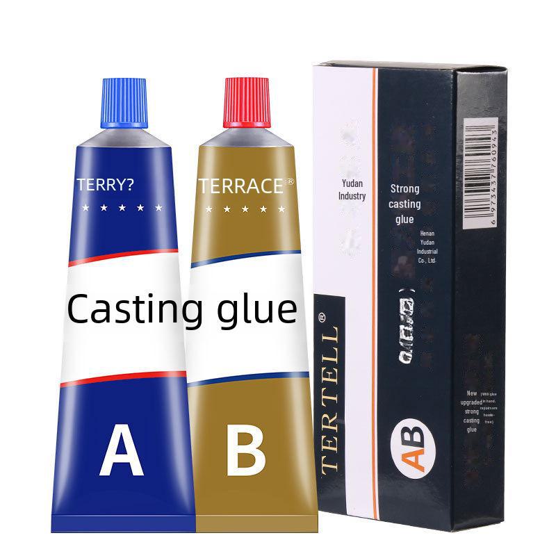 "Høykvalitets AB Støpelim for Reparasjoner av Metallradiatorer"