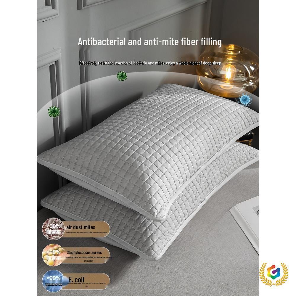 Taie d'oreiller anti-transpiration et anti-acariens: Anti-Huile & Tache, Couche Nano Isolante Protectrice pour Hommes & Femmes.