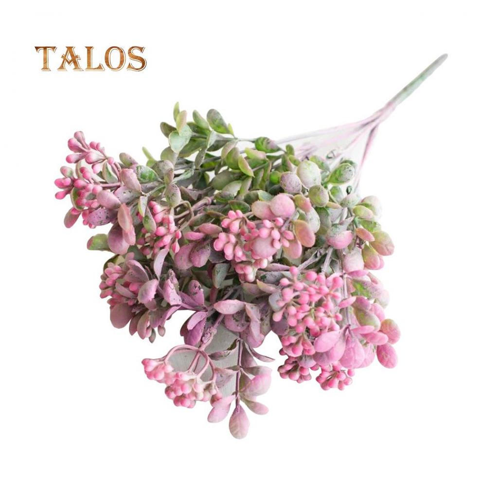 1 Bouquet Small Fruits Artificial Plant 7 Branches Wedding Home Decoration