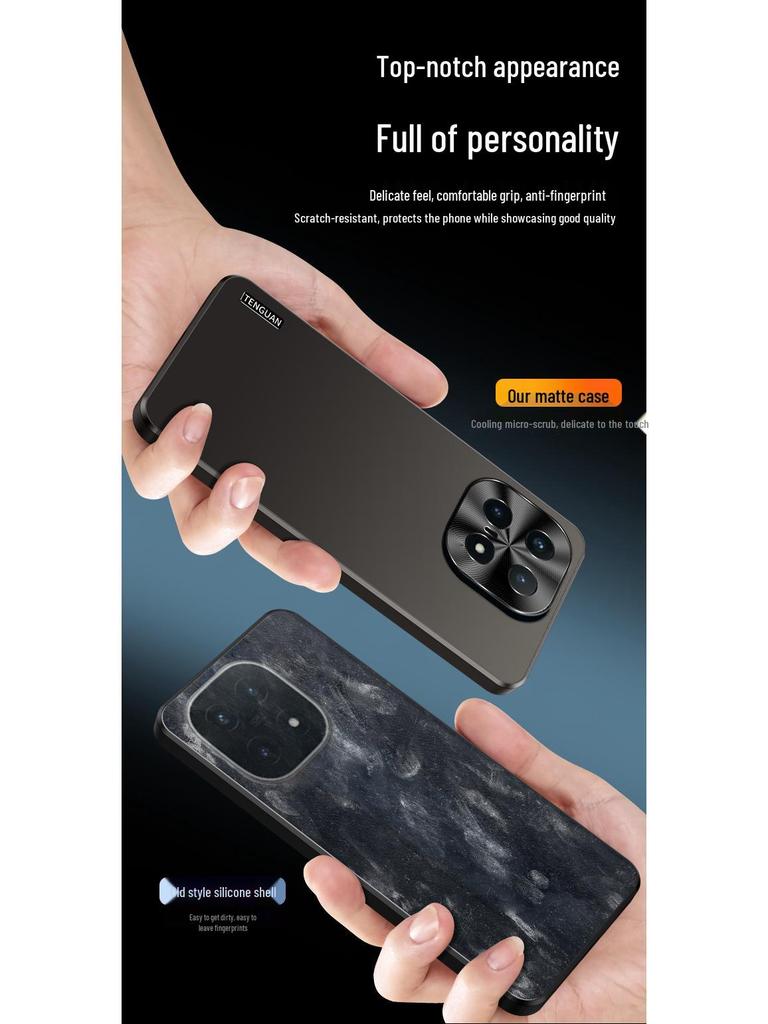 IQOO15 Frosted Metal Lens Frame Case: Sleek, Full-Coverage, Anti-Drop Protection for Men.