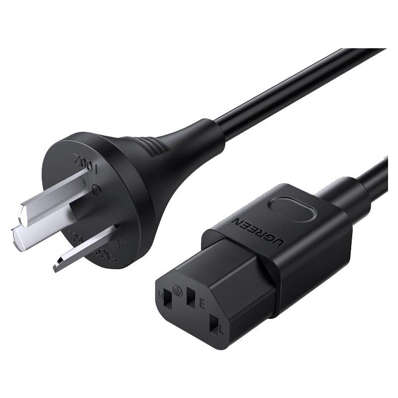 UGREEN IEC C13 3-Pin AC Power Cable, 1 Meter