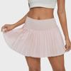 High Waist Pleated Sports Skirt: Yoga, Running, Badminton, Tennis - Anti-Exposure, One-Piece Short Skirt