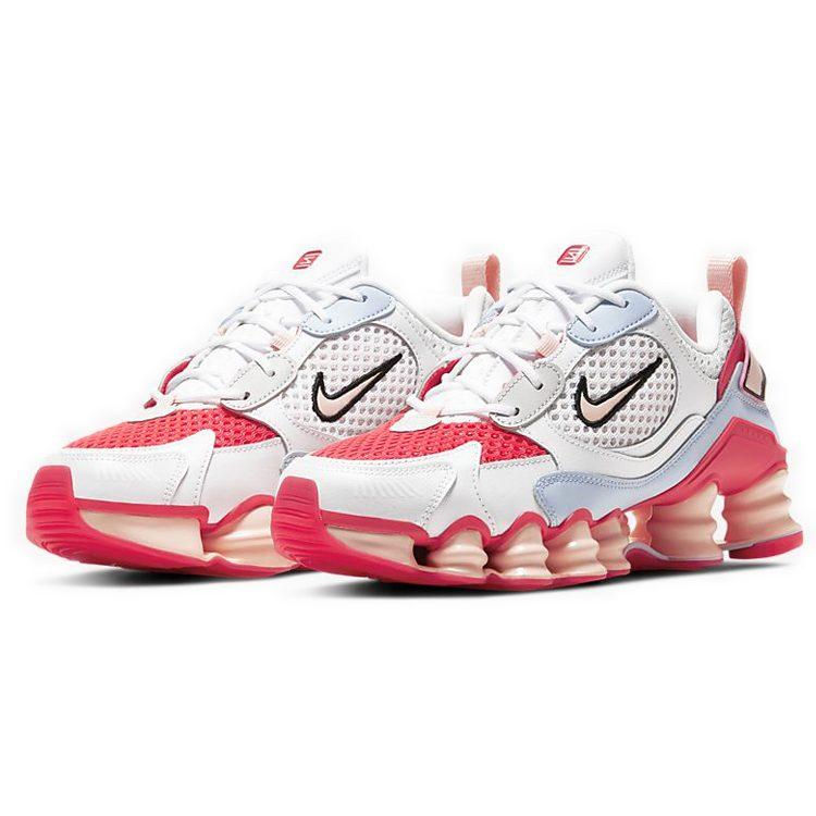 Nike Shox Tl Nova White Laser Crimson Women's CV3602-101
