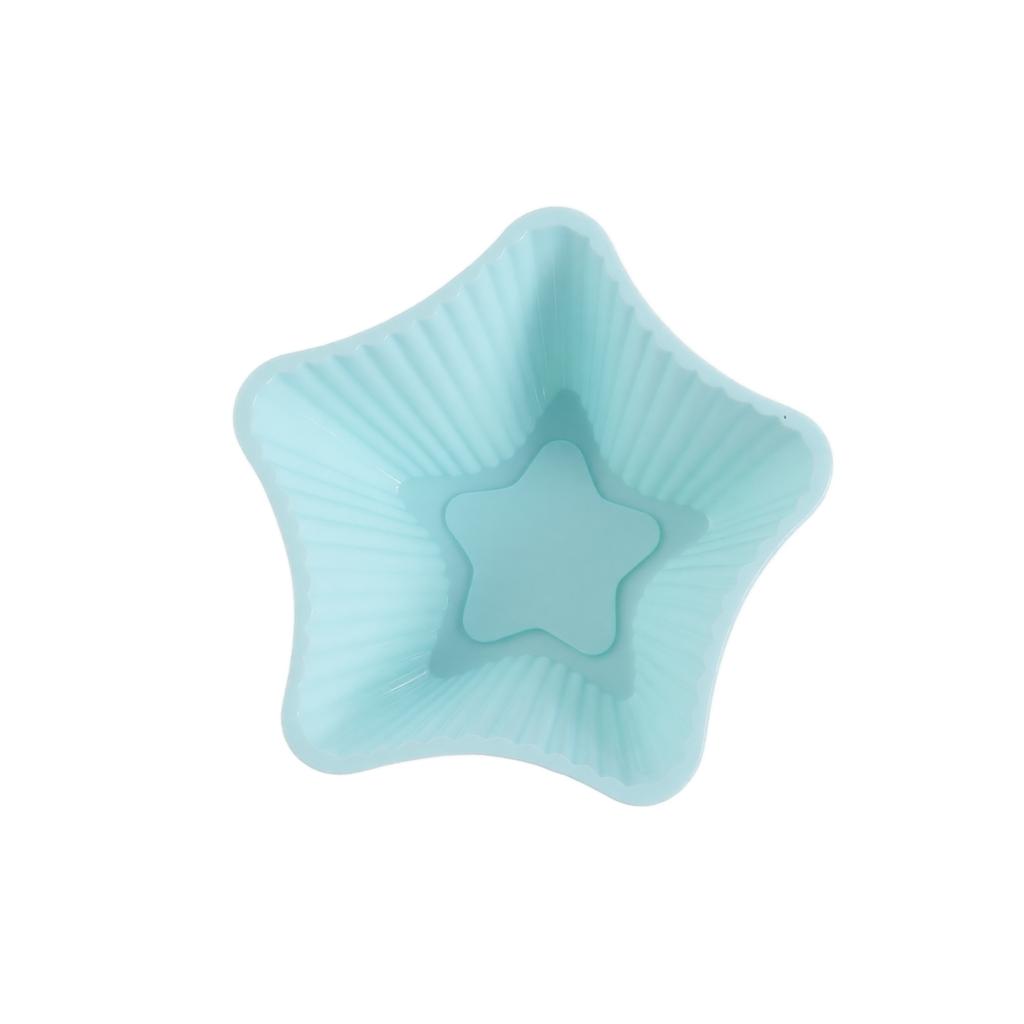 Heat- Star-Shaped Muffin Cups for Baking and